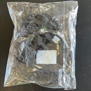 Floral Black Hairband for Kids